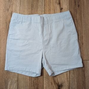 NWT Free Fly Mens Canvas 5" Shorts, Size L, Color Bay Blue